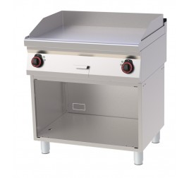 2 zónás RedFox álló elektromos rostlap sima, öntöttvas sütőfelülettel